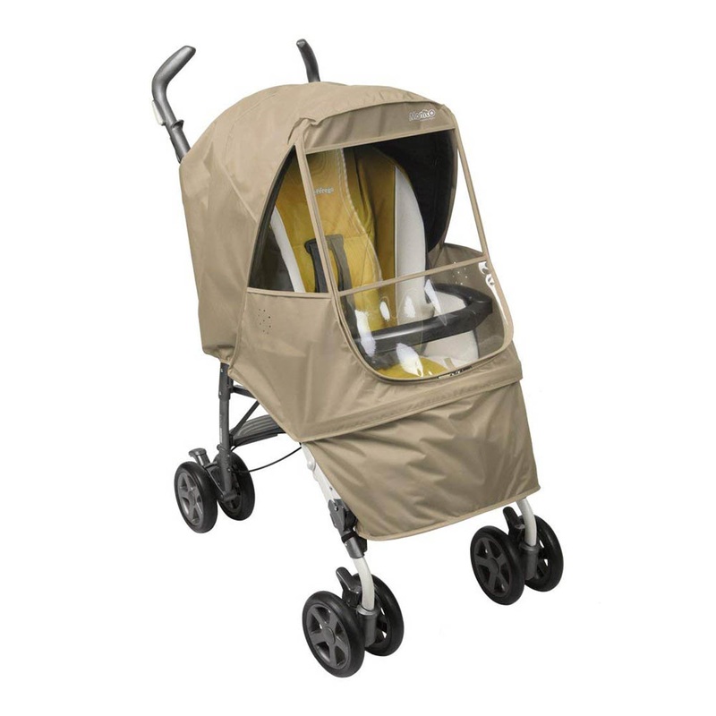 Manito Elegance Alpha Stroller Weather Shield – Biscuit