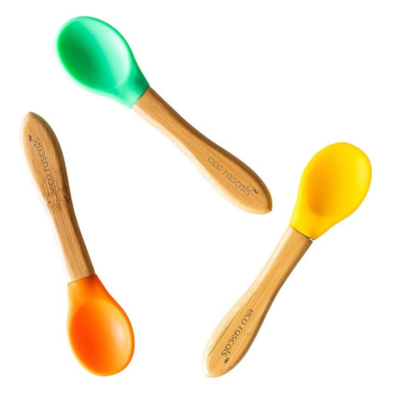 Eco Rascals – Set Of 3 Bamboo Spoons
