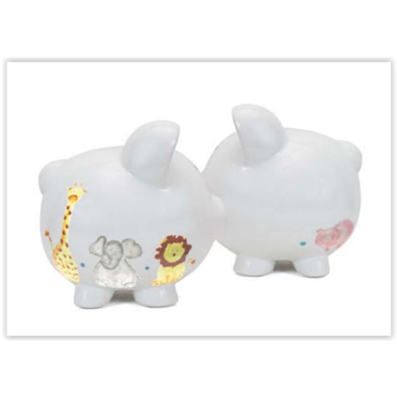 Child to Cherish Sweet Safari Piggy Bank