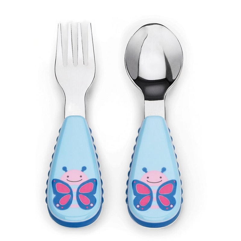 Zootensils Fork & Spoon Blossom – Butterfly