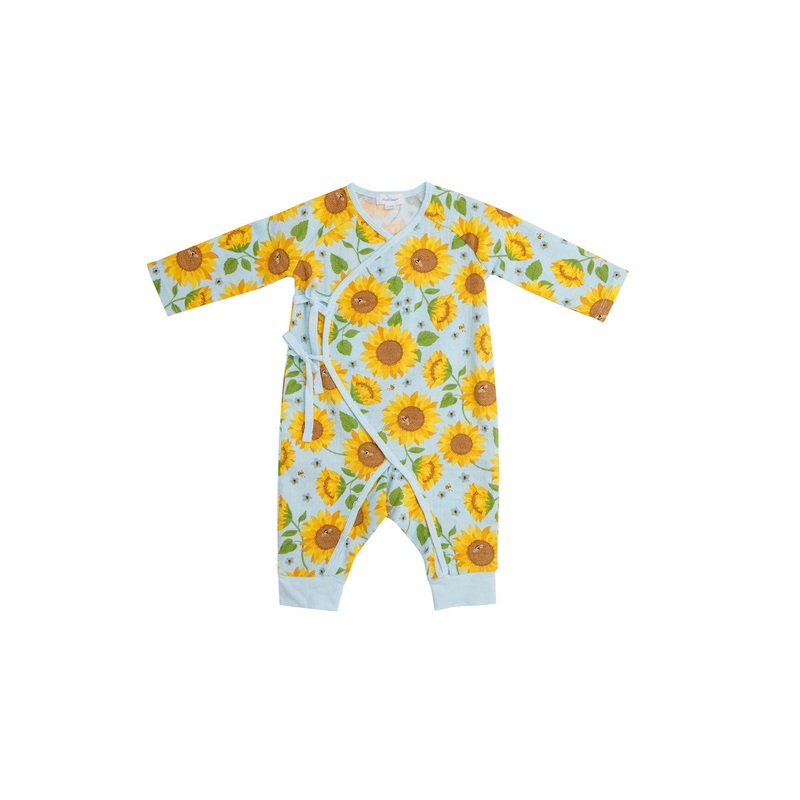 Angel Dear Sunflowers Coverall – 0-3 Months