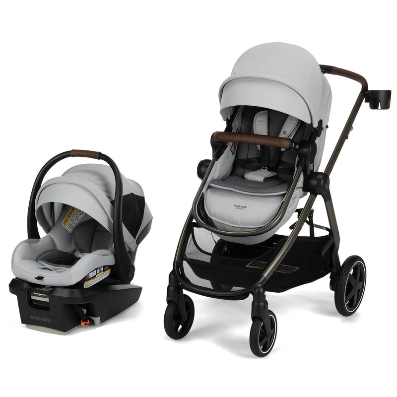 Zelia Luxe+ Travel System – Arctic Frost