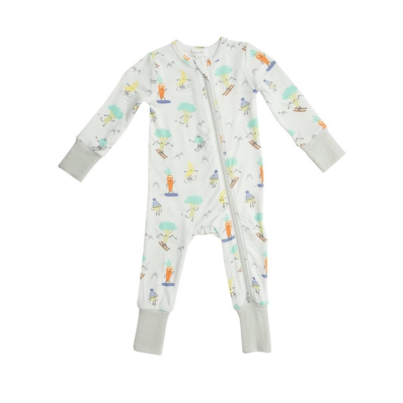 Angel Dear Veggie Snow Sports Zipper Romper – 12-18 Months