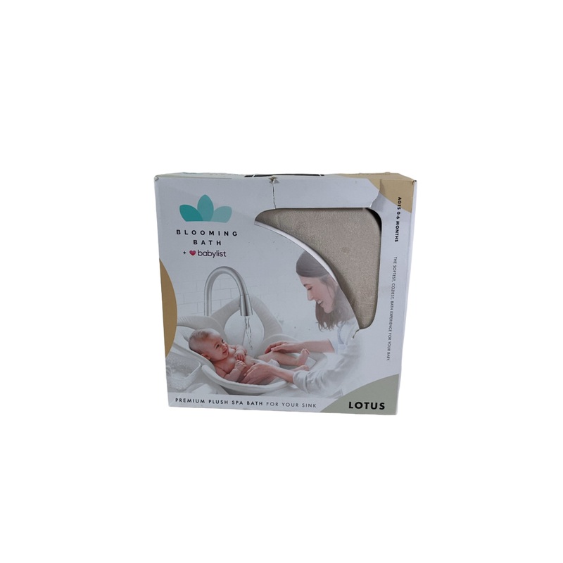 Blooming Bath Lotus Baby Bath Seat, Grey/White/Yellow