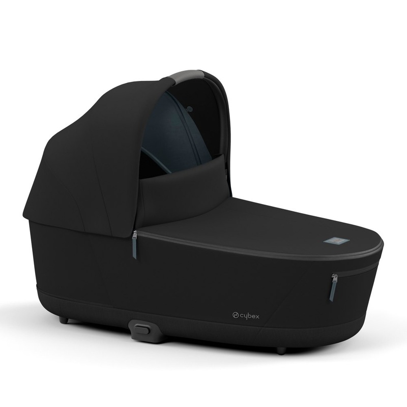 Cybex Lux Carry Cot for PRIAM 4 and e-PRIAM Strollers – Sepia Black