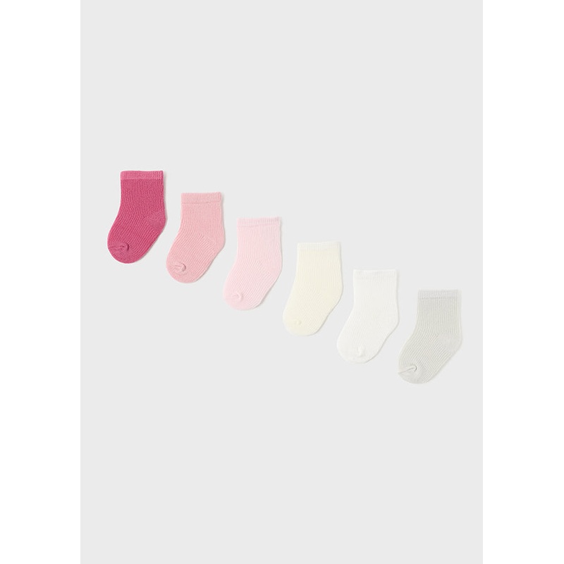 MAYORAL 6 PACK SOCKS – PINK