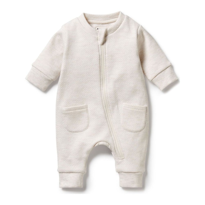 Wilson+Frenchy Organic Quilted Growsuit