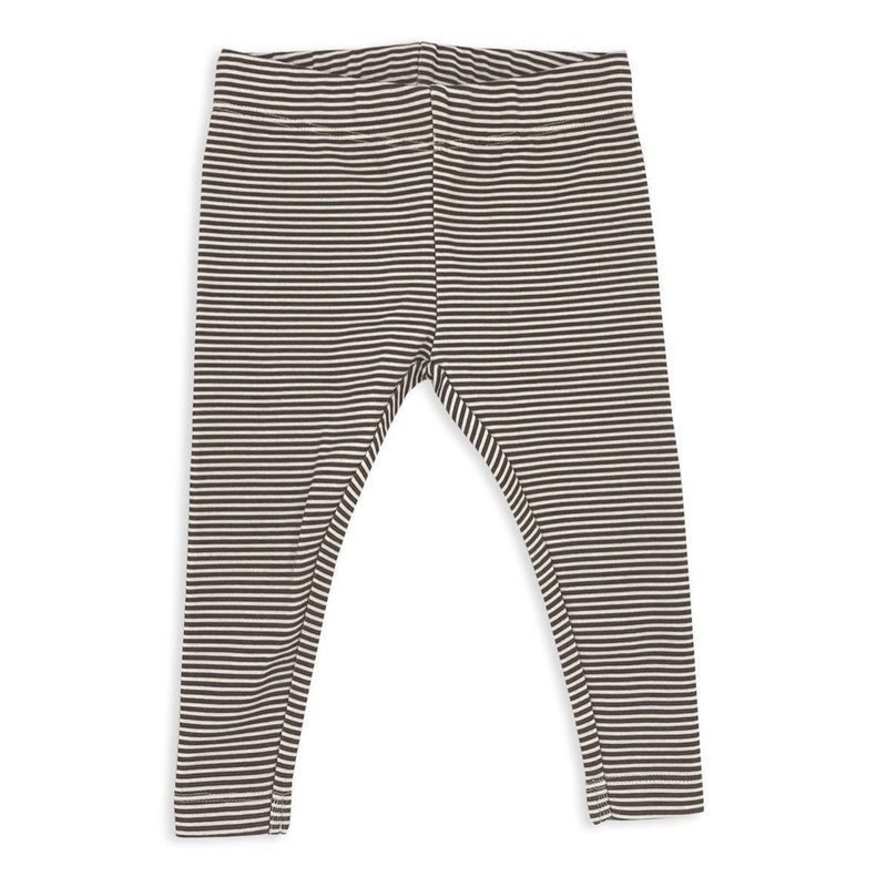 STRIPE RIB KNIT BABY LEGGING