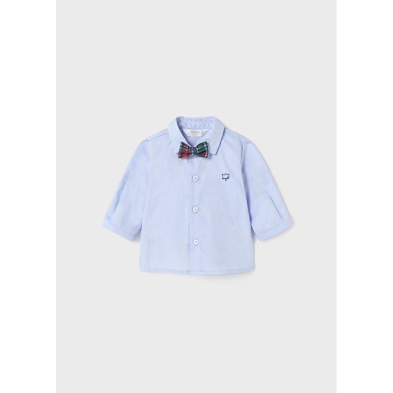 MAYORAL BABY SHIRT AND TIE SET