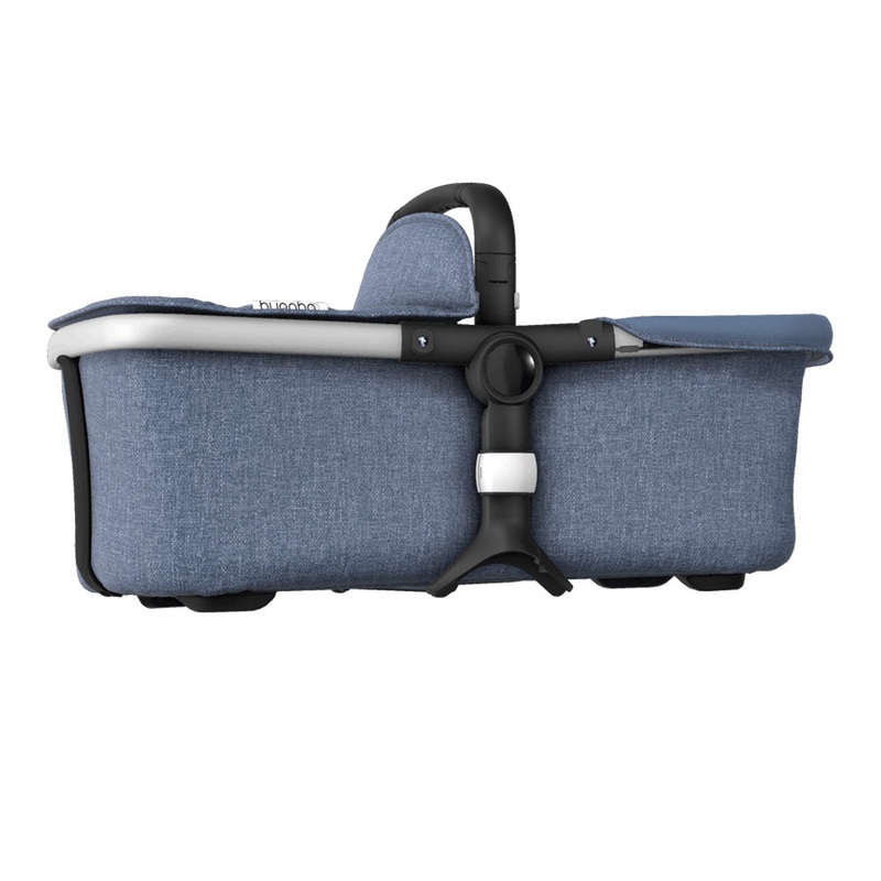 Bugaboo Fox Pram Body Tailored Fabric Set – Blue Melange