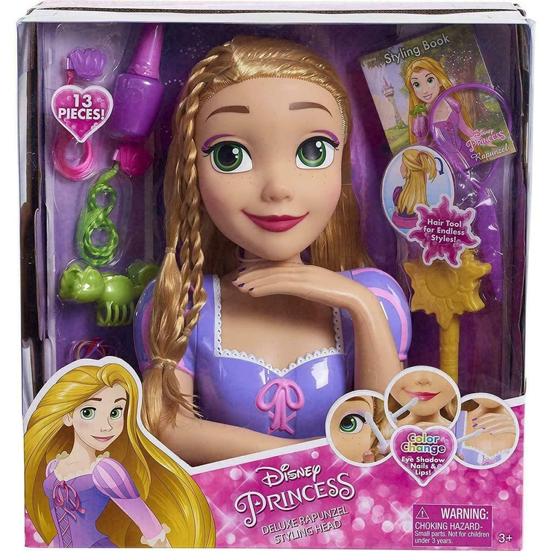 Disney – Princess Deluxe Styling Head- Rapunzel