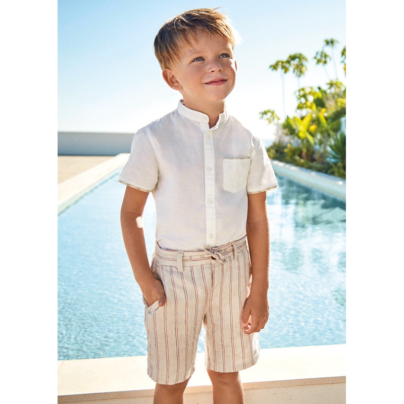 MAYORAL LINEN SHORT SET