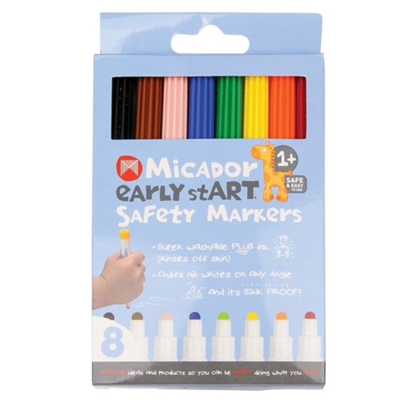 Micador – Early Start Safety Markers, Pack of 8