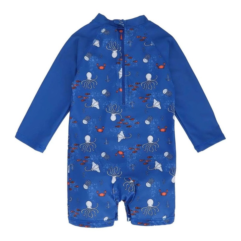 Calikids Coco Mango One Piece Zipper Swimsuit – Octopus