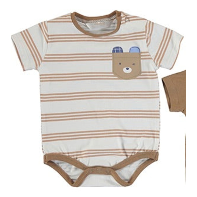 Toffee Bear Bodysuit – Stripes