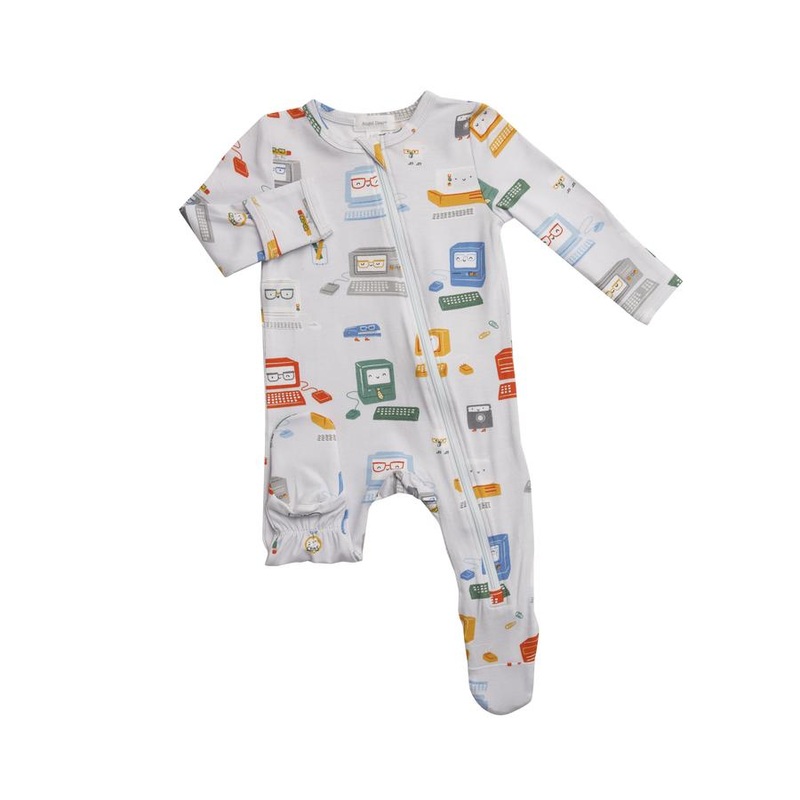 Angel Dear Baby Computer Zipper Footie – 0-3 Months