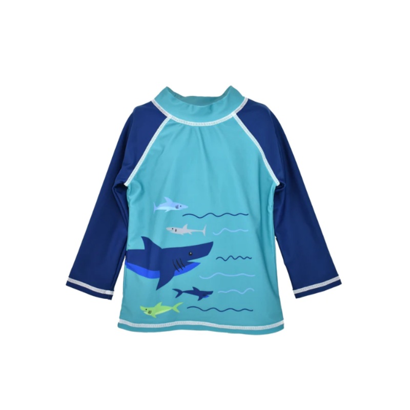 FLAP HAPPY UPF 50+ SHARKY RASH GUARD