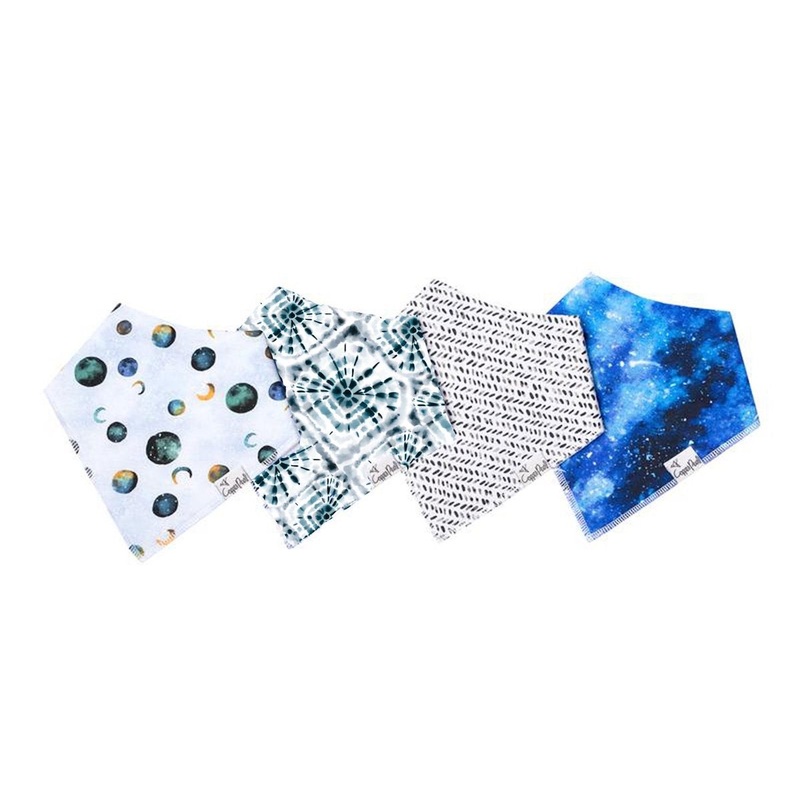 Galaxy Bandana Bib Set