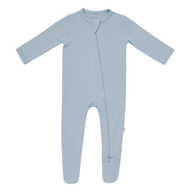 Kyte Baby Fog Zipper Footie – 0-3 Months