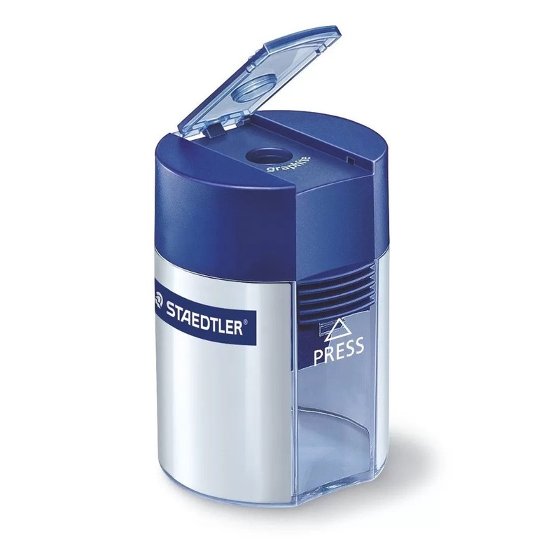 Staedtler – Sharpener With Cover Single Hole