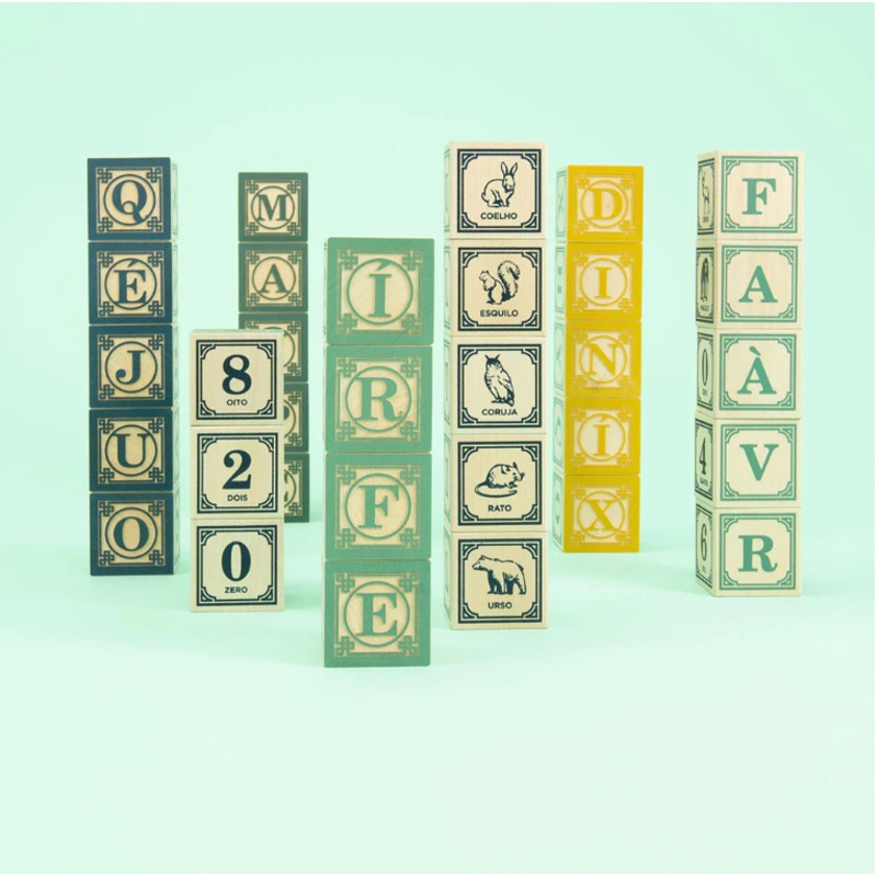 UNCLE GOOSE PORTUGUESE ABC BLOCKS