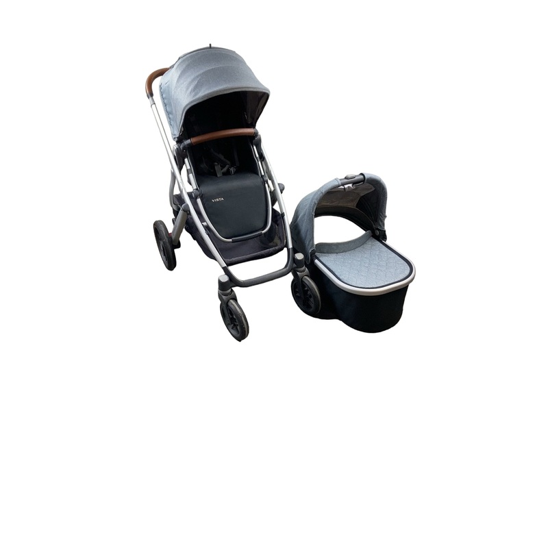 UPPAbaby VISTA Stroller, 2018, Gregory (Blue Melange)
