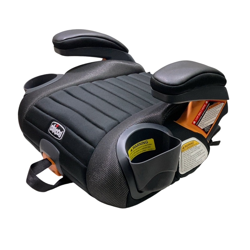 Chicco GoFit Plus Backless Booster Car Seat, Iron, 2024