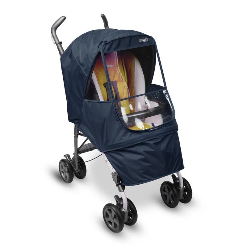 Manito Elegance Alpha Stroller Weather Shield – Navy (93376) (Open Box)
