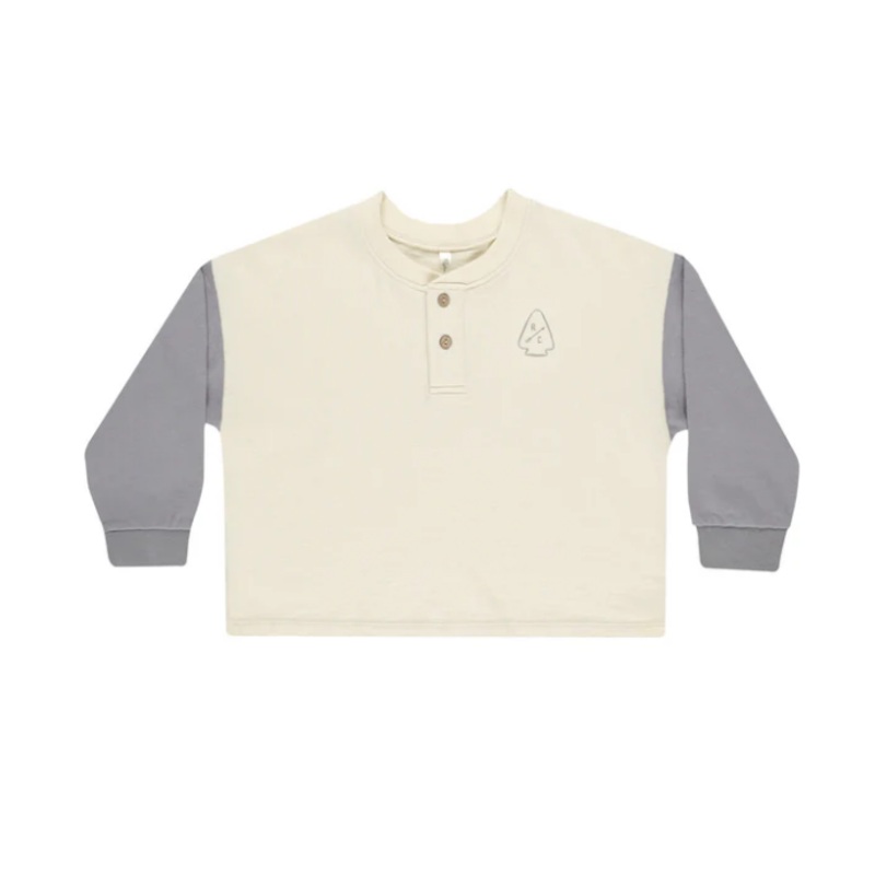 RYLEE + CRU RELAXED LONG SLEEVE HENLEY – EXPLORE