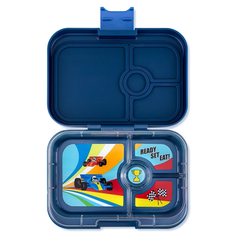 Yumbox – Bento Box | 4 Compartments | Race Cars | Monte Carlo