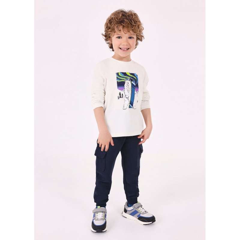 MAYORAL DEEP BLUE CARGO JOGGERS