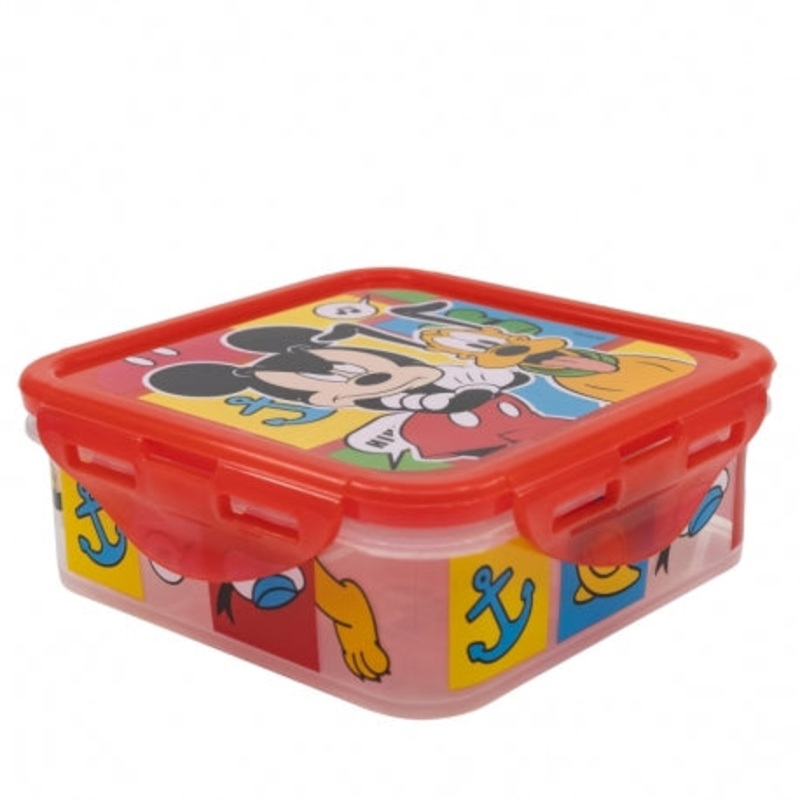 Stor – Square Hermetic Food Container – 500ml | MICKEY MOUSE BETTER TOGETHER