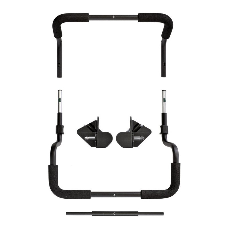 Baby Jogger Chicco and Peg Perego Car Seat Adapter for Single Strollers (BJ1967207) (82216) (Open Box)