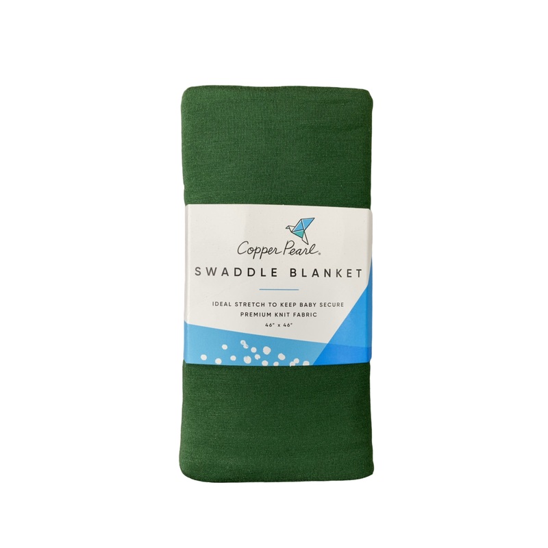 Copper Pearl Knit Swaddle Blanket, Alder