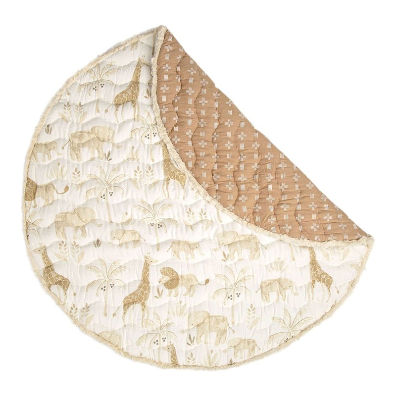 Crane Baby Quilted Playmat – Safari