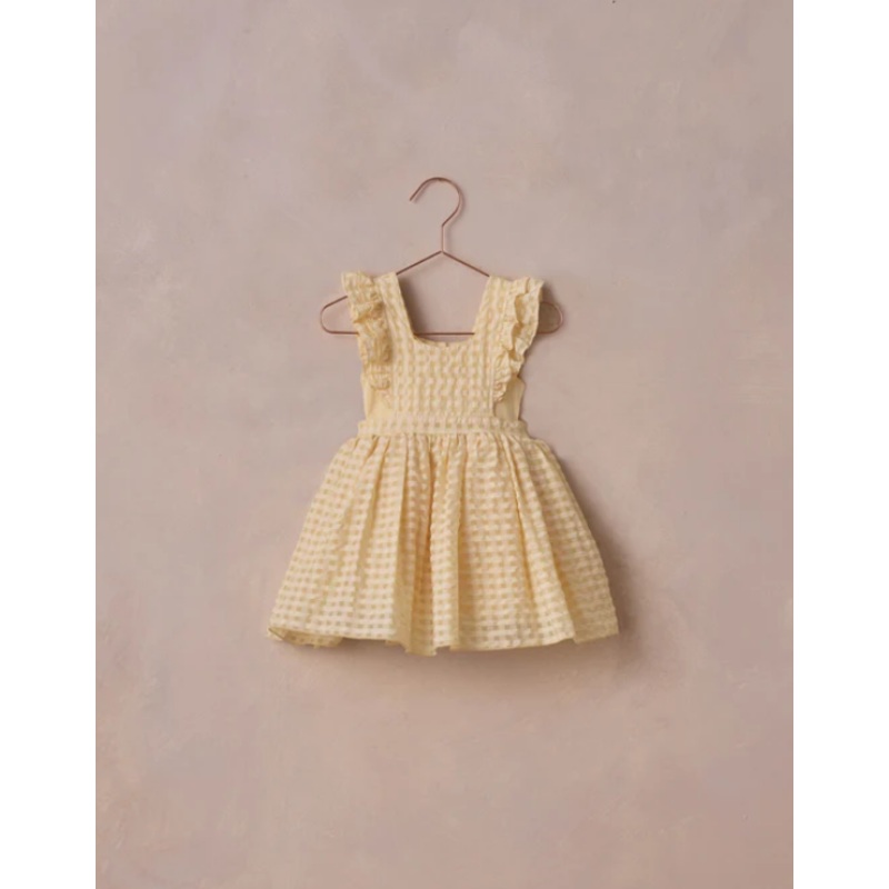 NORALEE PROVENCE DRESS – LEMON CHECK