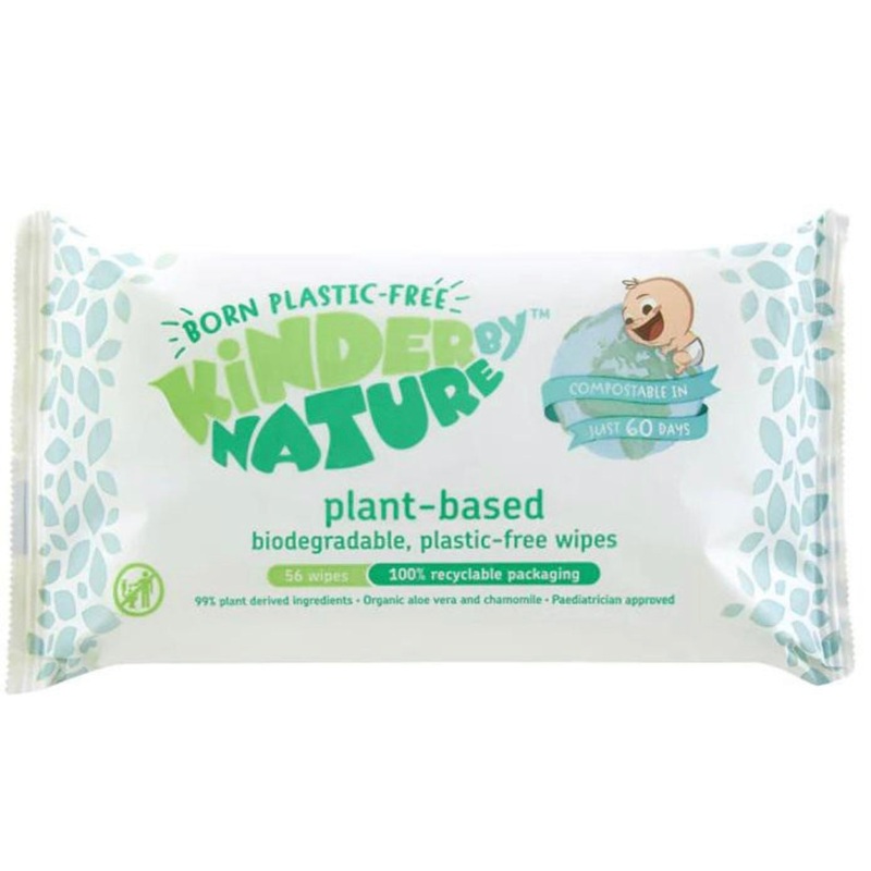 KINDER BY NATURE PLANT – BASED BABY WIPES