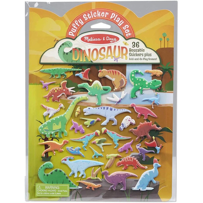 Melissa & Doug Puffy Sticker DINOSAUR