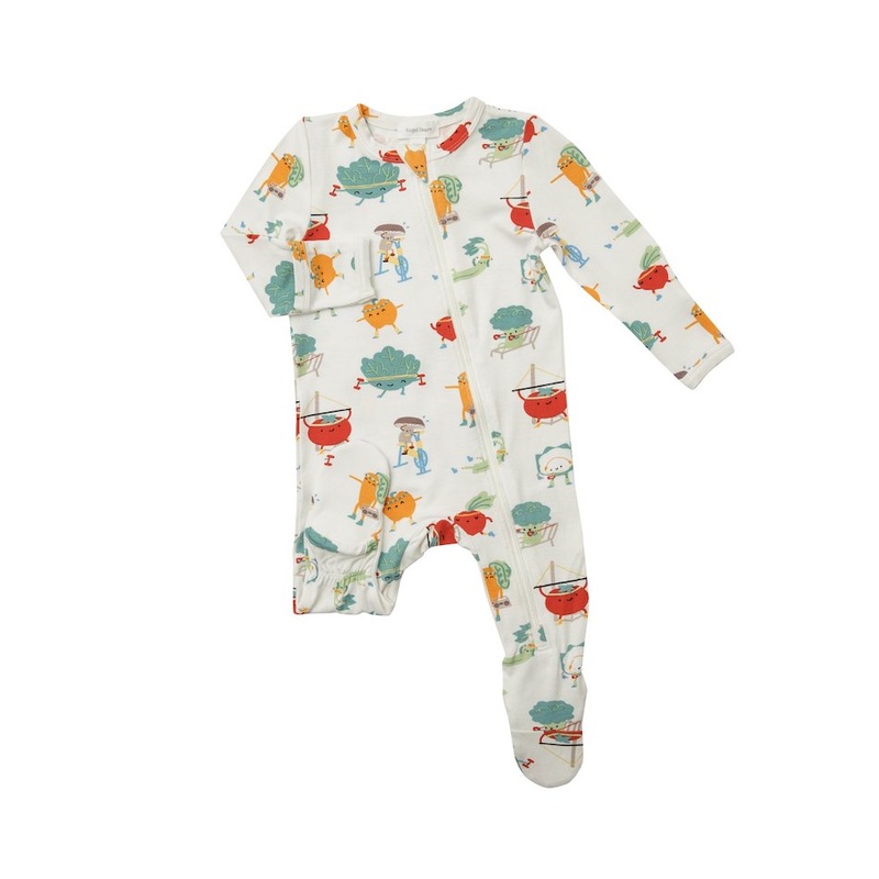 Angel Dear Veggie Arobics Footie – 3-6Months
