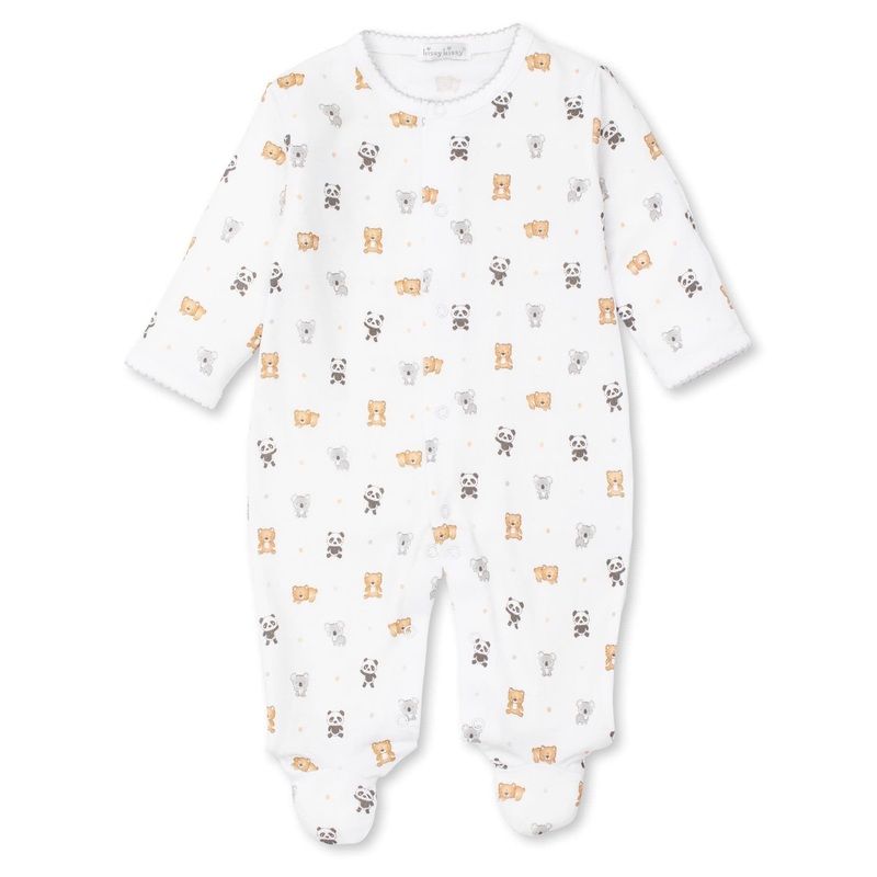 Bear Bedlam Zipper Footie