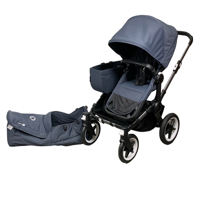 Bugaboo Donkey 5 Stroller Mono, Stormy Blue, Stormy Blue, Graphite, 2024