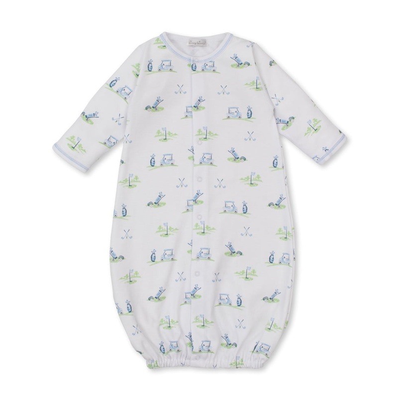 Fairway Foursome Blue Convertible Gown