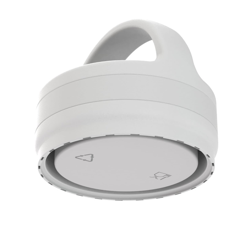 The Coldest Water – Standard Mouth Loop Lid 21oz – White