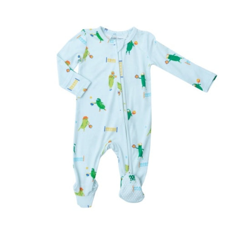 ANGEL DEAR PICKLE BALL 2 WAY ZIPPER FOOTIE